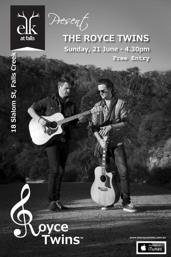 Elk at Falls Sunday - The Royce Twins Live