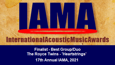 The Royce Twins are finalists in the International Acoustic Music Awards